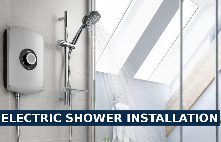 Electric shower installation Upminster